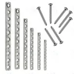 Veterinary 3.5mm DCP Recon Plate -12pcs &amp; 3.5mm Cortical Screw- 100pcs SS