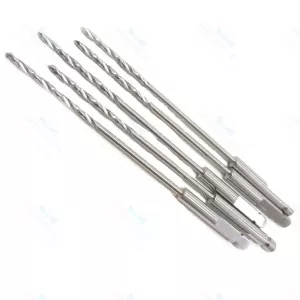 Veterinary Q.C. Drill Bit 2.0mm x 100mm Surgical Instruments (Lot of 5 pcs) SS (SV-10-1258)