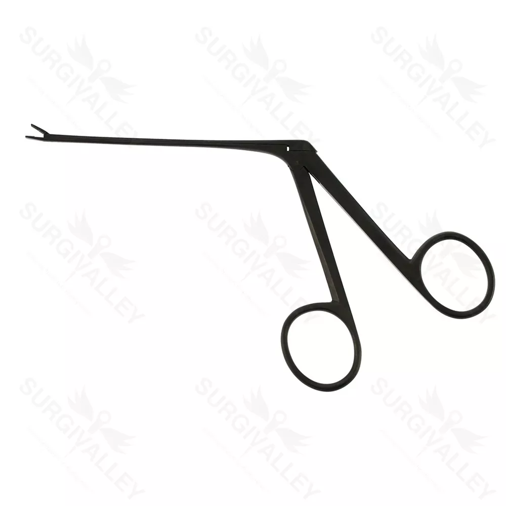Beale Aural Forceps Triangular Jaws Extra Fine Black 150mm Ent Instruments