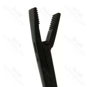 Beale Aural Forceps Triangular Jaws Extra Fine Black 150mm Ent Instruments (SV-10-2549)