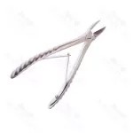 High Quality Stainless Steel Stamm Bone Cutting Ronguer 160mm Angled Flat 22mm Blade