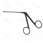 Cawthorne Aural Forceps Extra Fine Jaws Black Finish Tip Shoulder 75mm