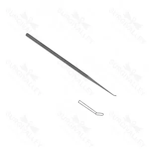 Hough Excavator Tip 0.33mm Angled 30 Degree 2.3cm Ent Instrument – surgivalley (SV-10-2644)