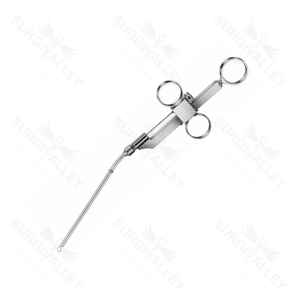 High Quality Stainless Steel Krause Nasal Polyp Snare Knee Shape 9 3/4 Inch