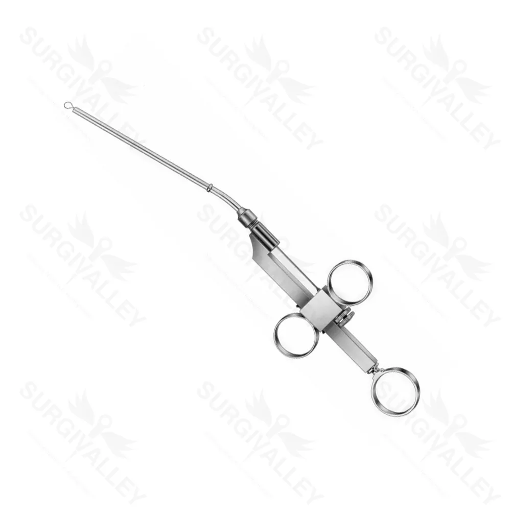 High Quality Stainless Steel Krause Nasal Polyp Snare Knee Shape 9 3/4 Inch
