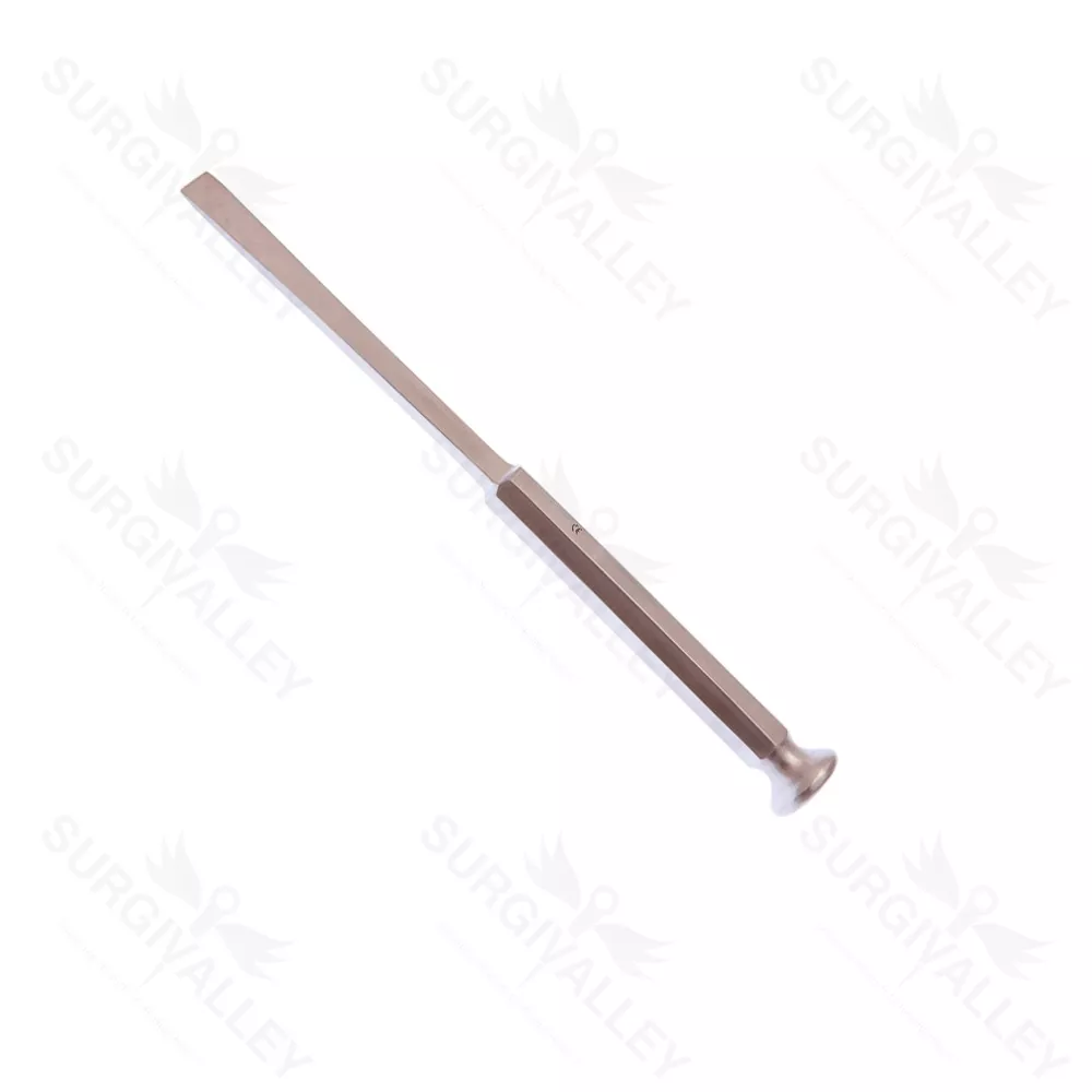 Tessier Osteotome Hard Edge Str 10mm Wide Straight 197mm Ent Instruments