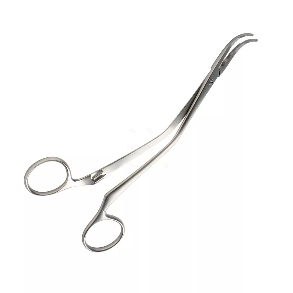 Wilson Tonsil Artery Forceps Cranked Shaft Curved Jaw Screw Joint 190mm