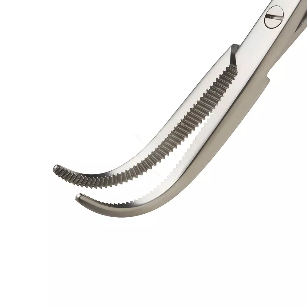 Wilson Tonsil Artery Forceps Cranked Shaft Curved Jaw Screw Joint 190mm