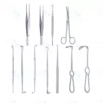 5 - Piece Auricular Reconstruction Instrument Set - Stainless Steel