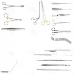Spinal Surgery Instruments Set (5 Pieces) - Autoclavable Steel
