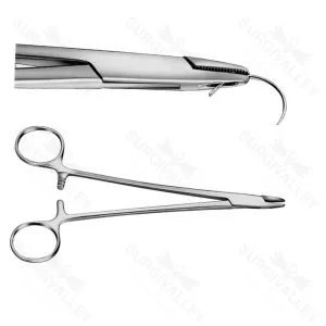 Adson Needle Holder Fenestrated Serrated 175 mm Scissor (SV-10-786)