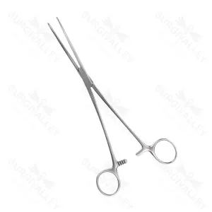 Crafoord Artery Forceps Curved With Fully Serrated Jaws 240mm (SV-10-819)