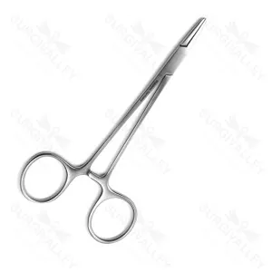 Halsey Needle Holder Tungsten Carbide General Surgery Instruments – surgivalley (SV-10-857)