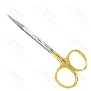 Iris Scissors Straight 10cmtungsten Carbide Surgical Instrument (SV-10-865)