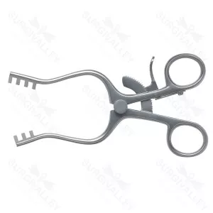 West Self Retaining Retractor 3 X 4 Teeth Sharp General Surgery Retractors – surgivalley (SV-10-998)