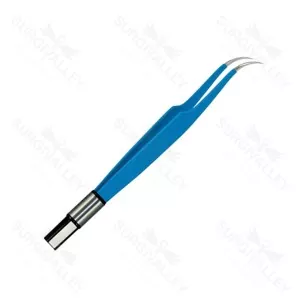 Jeweler # 7 Curved European Bipolar Forceps (SV-10-3083)