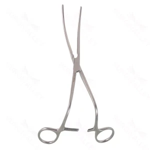 9" Deep Aortic Clamp atraumatic jaws – surgivalley (004210165)