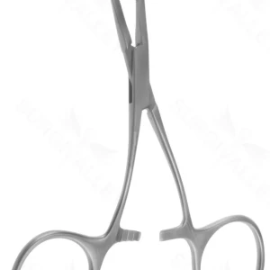 5″ Neonatal Vascular Clamp – jaws 90 ° cvd shanks – surgivalley (S01-72-00-146)