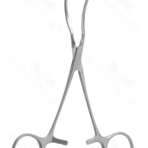 7″ Debakey Pediatric Patent Ductus Clamp – spoon jaws – surgivalley (S01-72-00-152)