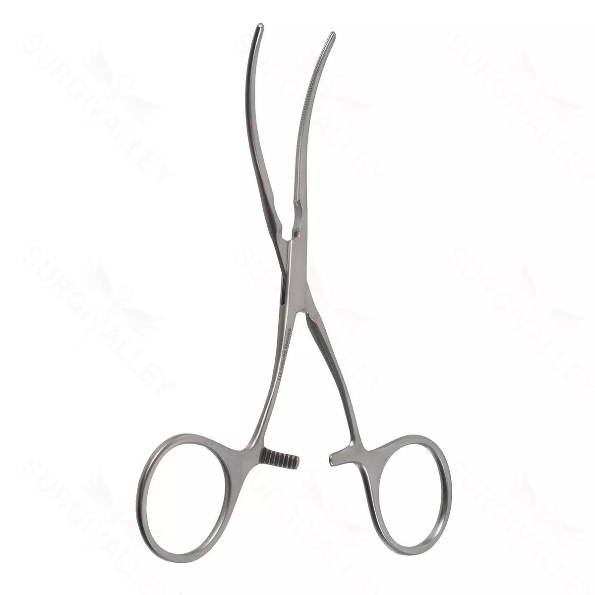 5″ Debakey Ring Handle Bulldog Clamp – “S” cvd jaw