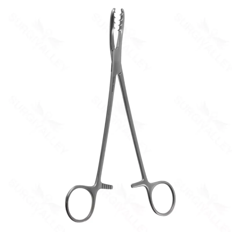 8″ Bircher-Ganske (Walton) Cartil. Clamp – Angled