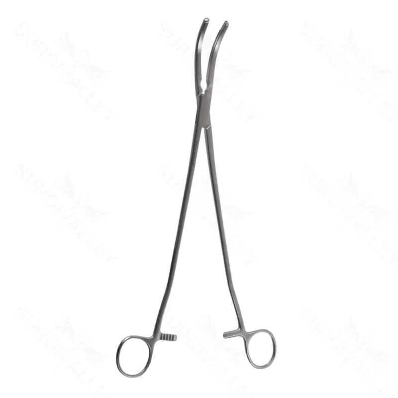 12″ B-Clamp – straight handle acutely cvd jaw