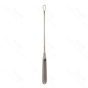 11″ Thomas Uterine Curette – blunt mall #3 (S01-73-00-12)