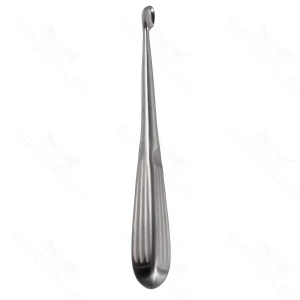 Bruns Curette – 6 3/4″ straight size 6 (S01-73-00-177)