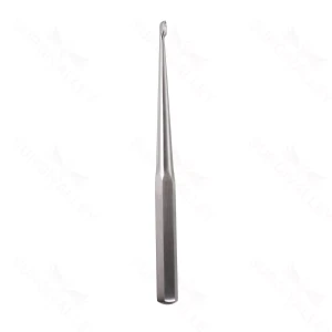Spinal Fusion Curette – Size 6, hex handle, 9″, straight (S01-73-00-201)