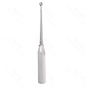 Cone Ring Curette – 9″ straight size 1 8mm
