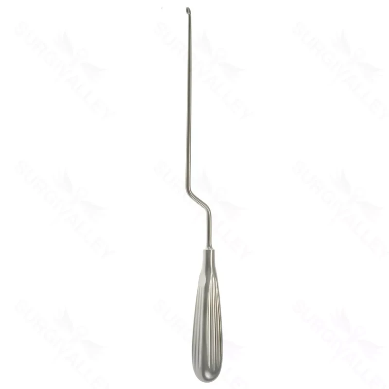 MIS Bayonet Bone Curette – 1/8″ straight Fwd cup – 11 1/2″