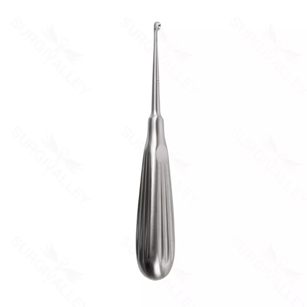6 1/4″ Brun (Spratt) Curette 2-0