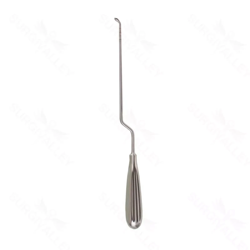 MIS Bayonet Bone Curette – 3/16″ rev ang cup – 11 1/2″