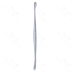 6 3/4′ Volkman Curette two oval cups Double-Ended (S01-73-00-414)