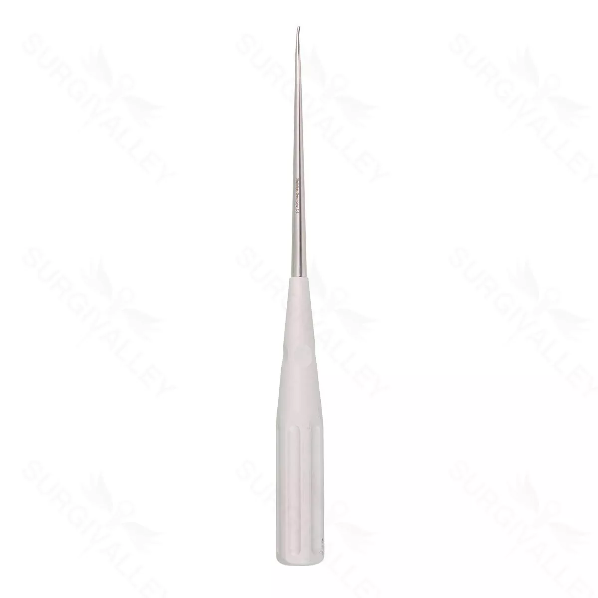 10″ Color Cervical Curette – Silver Size 5-0 2.0mm