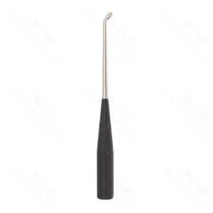 10″ Color Cervical Curette – black Angled Size 6 (S01-73-00-492)