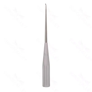 10″ Color Cervical Curette – silver Rev. Angled 5-0 (S01-73-00-494)