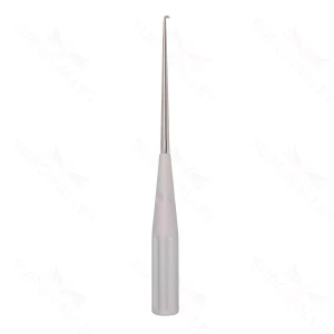 10″ Color Cervical Curette – silver Angled 90° 5-0 (S01-73-00-506)