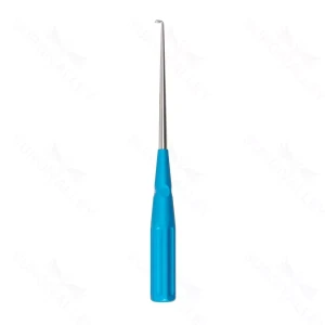 10″ Color Cervical Curette – turq. Angled 90° 3-0 (S01-73-00-508)