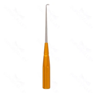 10″ Color Cervical Curette – orange Angled 90° 1 (S01-73-00-511)