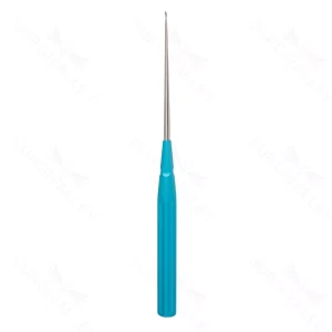 13 3/4″ Color Lumbar Curette – turquoise 3-0 straight (S01-73-00-520)
