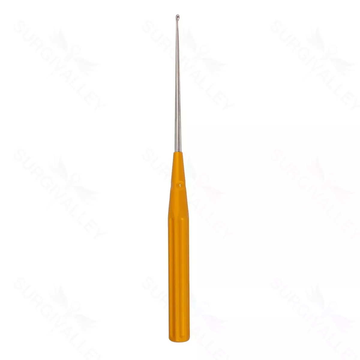 Color Lumbar Curette Straight – 1 orange