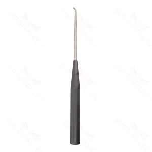 Color Lumbar Curette Reverse. Angled 3 gray