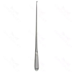Thoraco-Lumbar IVD Curette – 1-0 ang 12″ – surgivalley (S01-73-00-602)