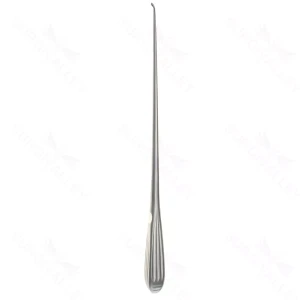 Thoraco-Lumbar IVD Curette – #1 rev ang 12″ – surgivalley (S01-73-00-611)