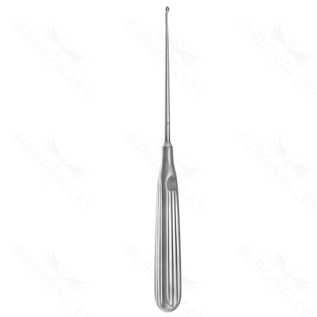 Lempert Endaural Curette, sz 0, 8″