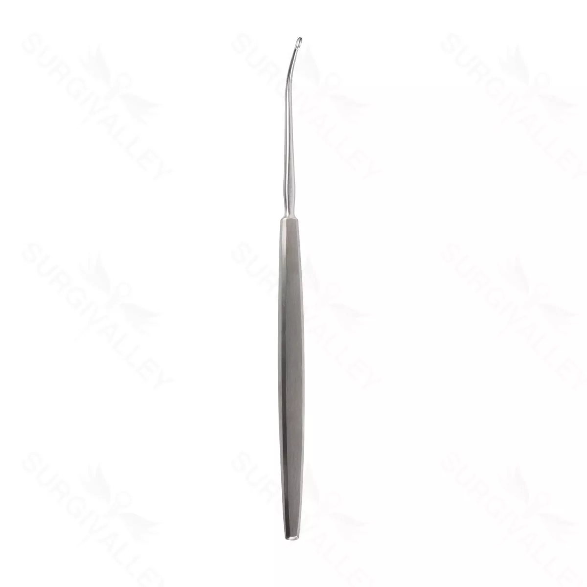 Sinus Curette, 2x5mm cup, cvd 45deg, 7 1/2″