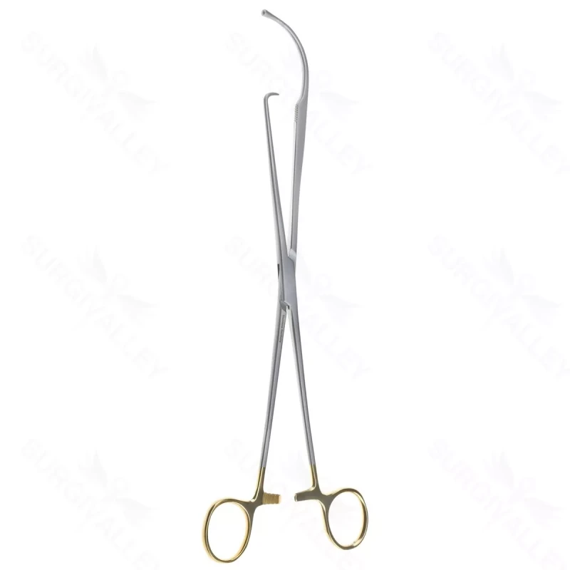 11 1/2″ Hulka Tenaculum Forceps – sing tooth & probe tip