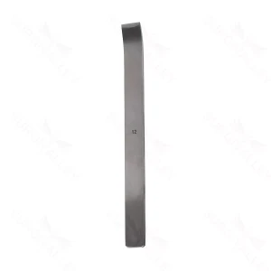 6 3/4" Swiss Osteotome curved 12mm edge – surgivalley (012210215)