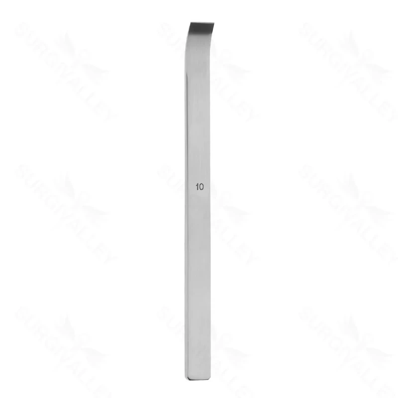 5 1/8″ Swiss Osteotome cvd 10mm edge